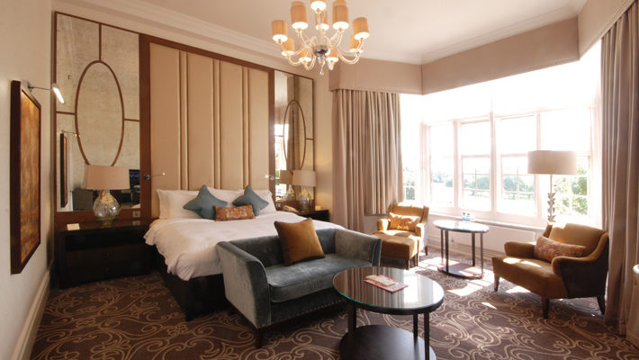 Hanbury Manor Hotel bedroom furniture manufactured and installed by Wreake Valley Craftsmen