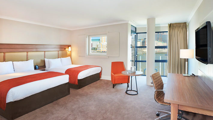 DoubleTree by Hilton, London hotel bedroom furniture by Wreake Valley Craftsmen